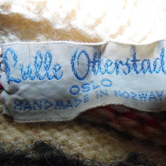 Lulle Otterstad Norway wool vintage sweater. - Picture 12 of 13